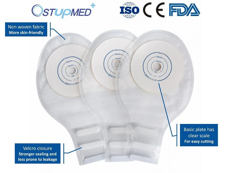 Drainable Ostomy Bag With Filter